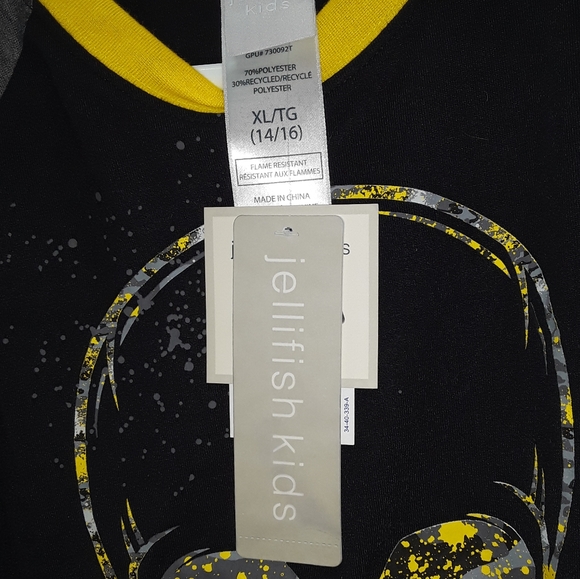 New 3 Piece Skull PJ Set - Picture 4 of 5